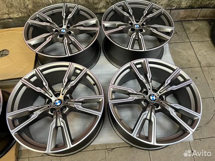 Оригинал диски 747m BMW X5 G05 X6 G06 R22 разношир