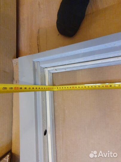 Дверь металлическая 90 на 200