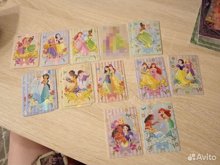 Карточки Disney Принцессы