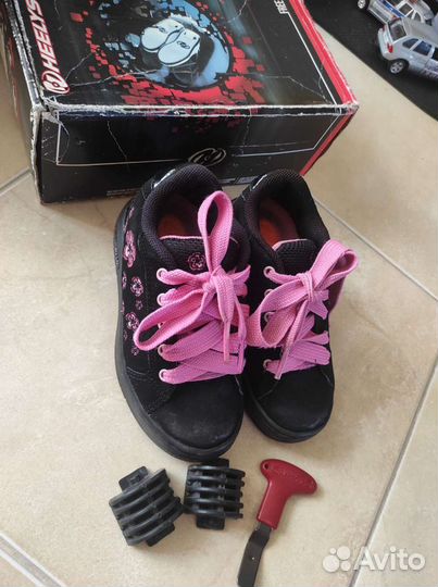 Heelys кроссовки ролики оригинал