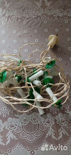 Гирлянда новогодняя советская