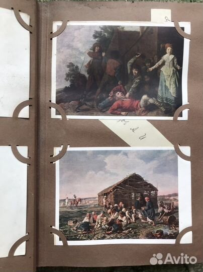 Коллекционная книга открыток из СССР