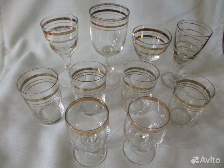 Винтажные рюмки, стопки