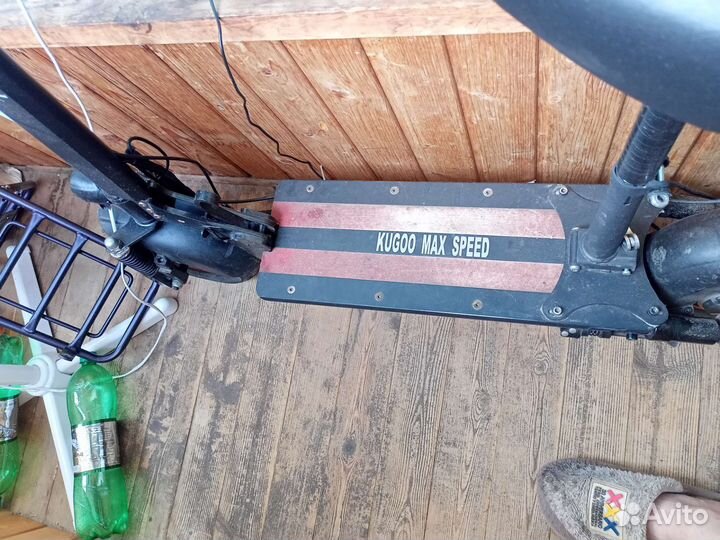 Электросамокат kugoo max speed 11 ah