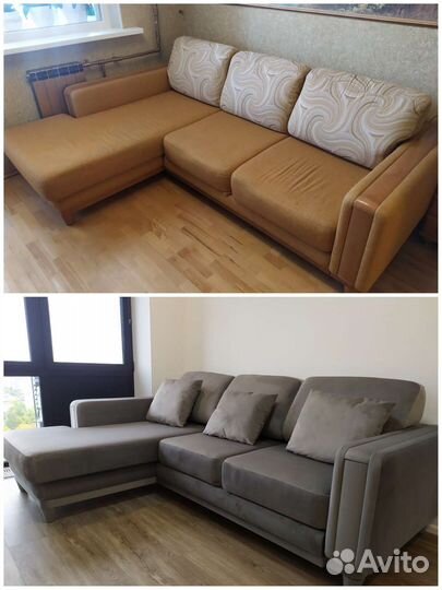 Перетяжка изготовление мебели