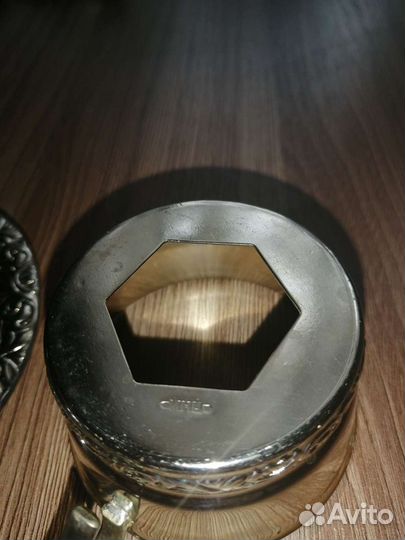 Мельхиоровые подстаканники СССР