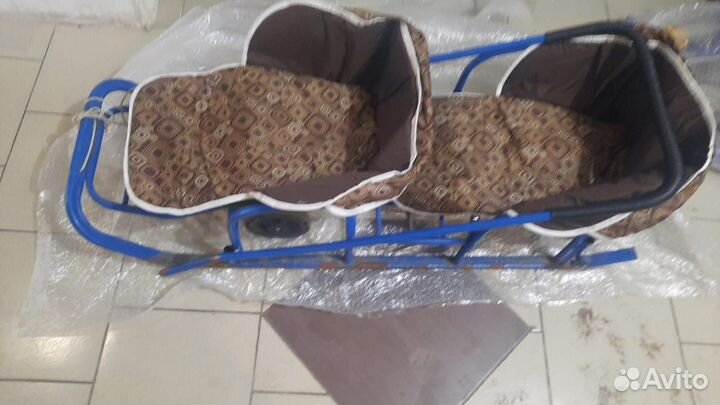 Санки для двойни