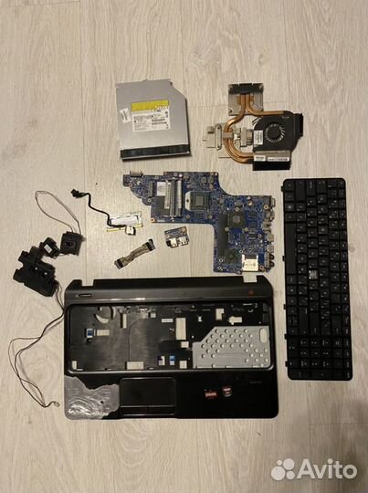 Запчасти для ноутбука hp pavillion dv6