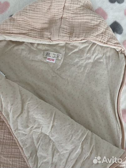 Одеяло новорожден выписка конверт муслин zara home