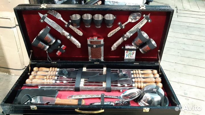 Набор шампура,дипломат большой