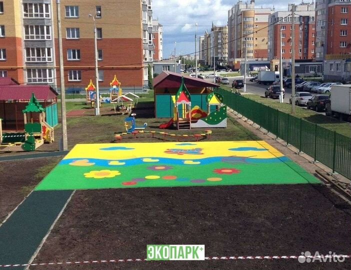 Бесшовное резиновое покрытие