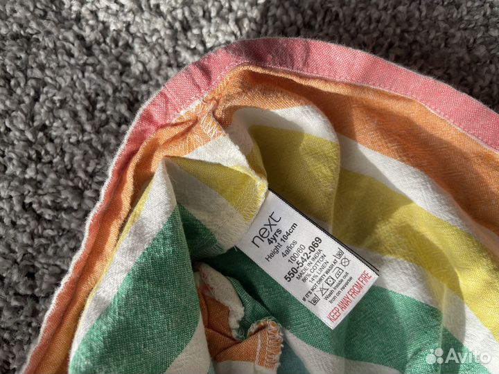 Платье Next лен 104