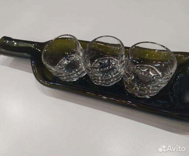 Набор Тарелка-бутылка + 3 