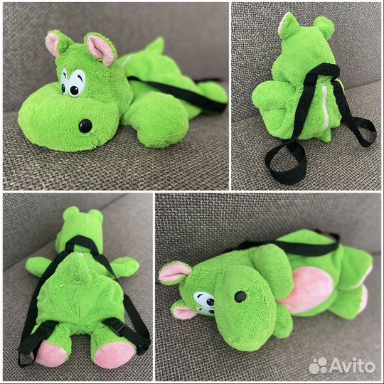 Мягкая игрушка- рюкзак Детская сумочка - игрушка