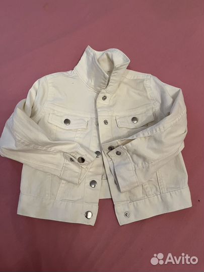 Джинсовая куртка H&M 92 98 детская