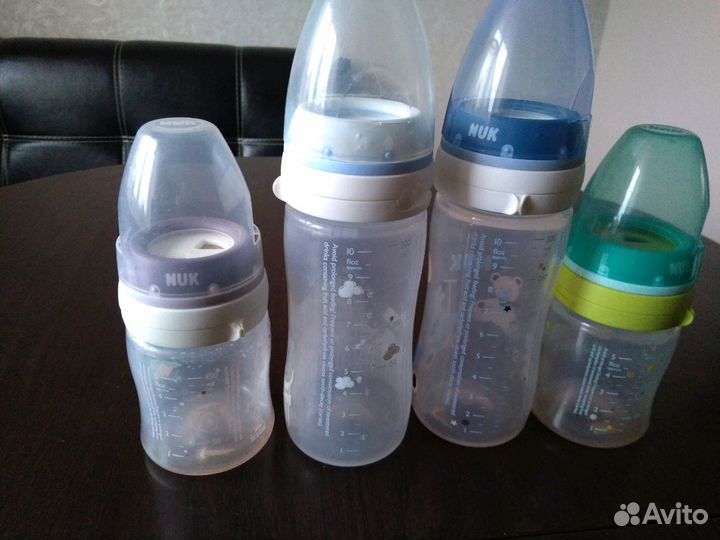 Бутылочки и соски Nuk и Tommee Tippee