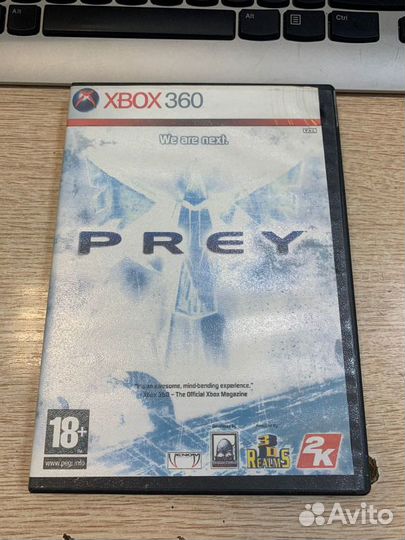 Диск xbox 360 Prey