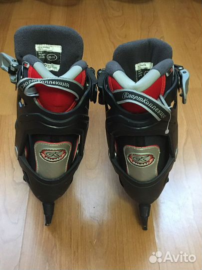 Коньки детские раздвижные