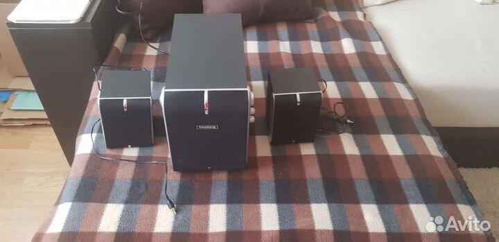 Колонки для компьютера с сабвуфером