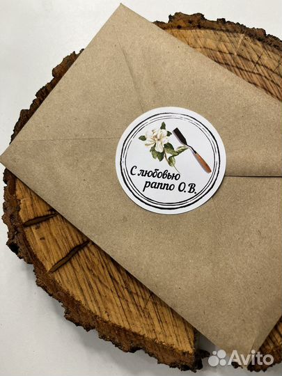 Наклейки с логотипом