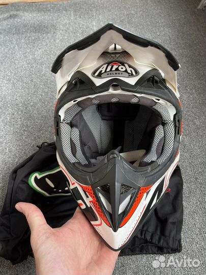 Airoh Aviator Carbon 2.2 кроссовый мотошлем L XL