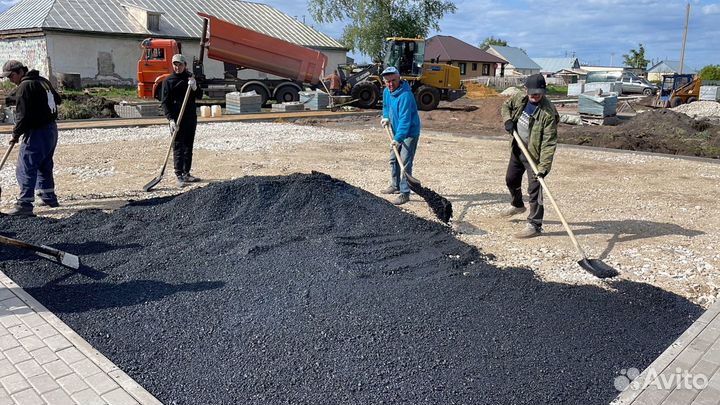 Асфальтирование частных дворов