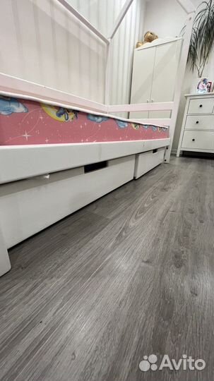 Кровать домик бу