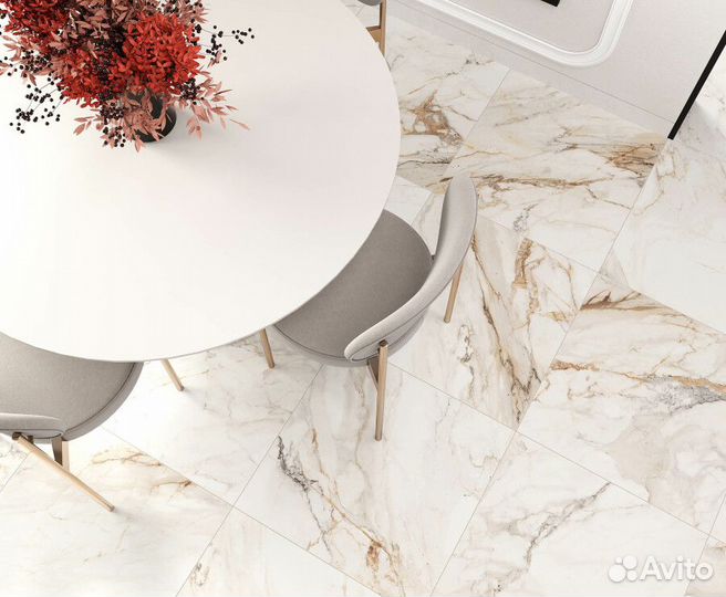 Calacatta Borgini Керамогранит 60х120 Структурный