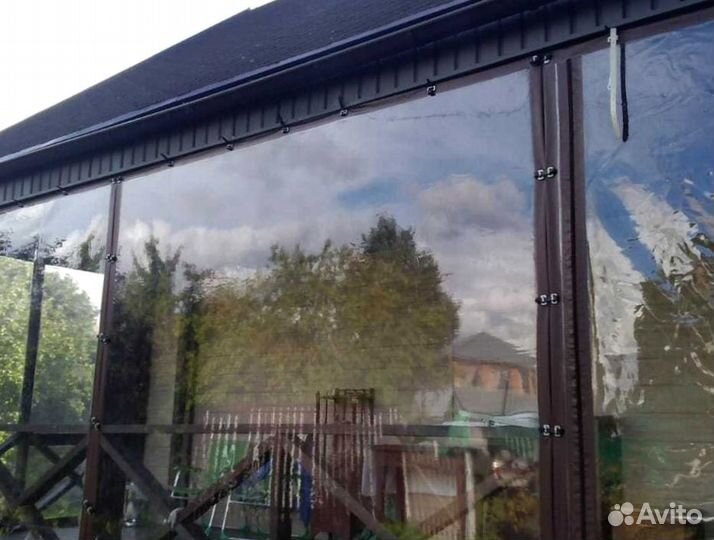 Мягкие окна для беседки