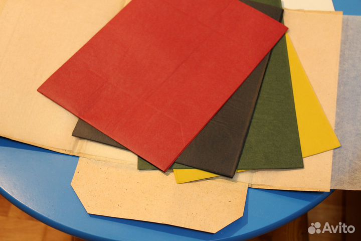 Набор цветной бумаги (копирка) СССР