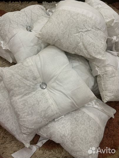 Бортики в детскую кроватку бу