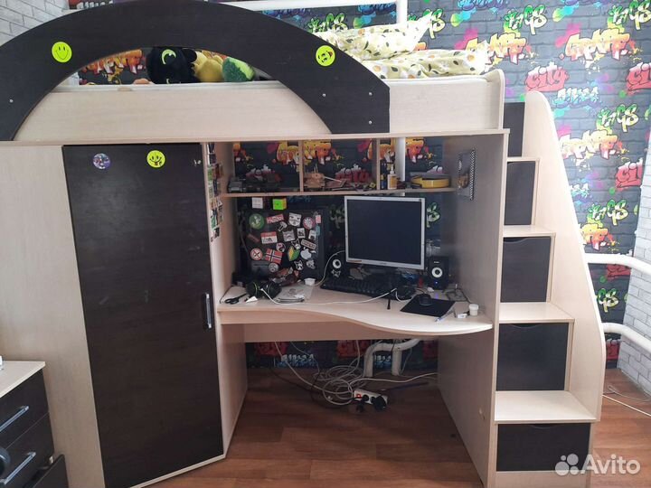 Кровать-чердак