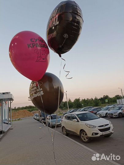 Воздушные шары с гелием