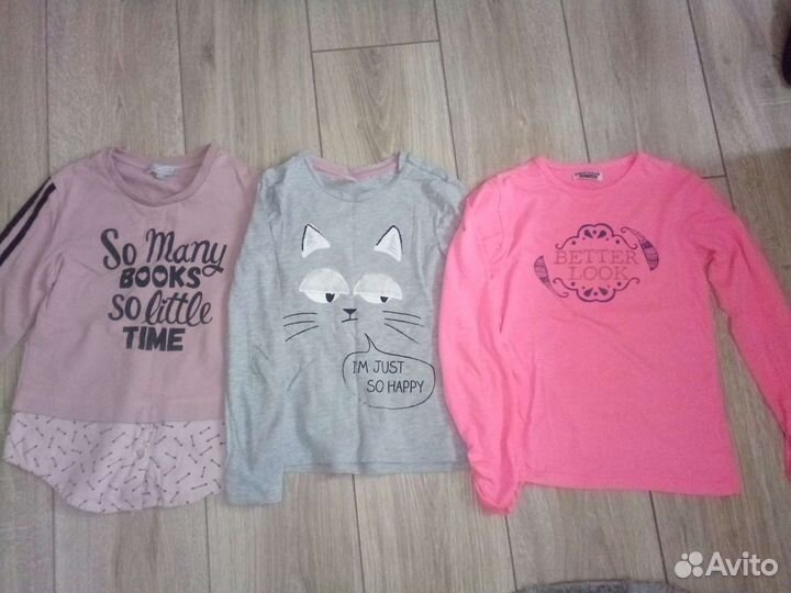 Вещи на девочку рост 128-134