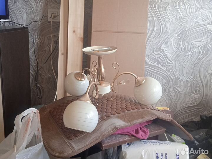 Люстра потолочная подвесная бу