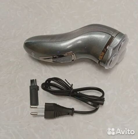 Электробритва geemy GM-7500, серебристый