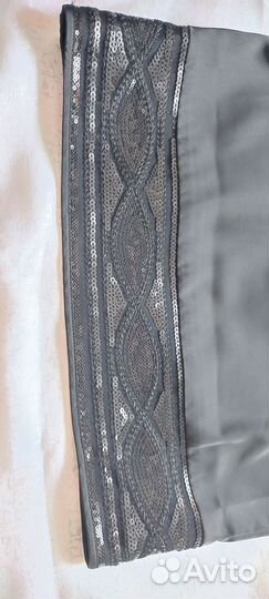 Юбка атласная