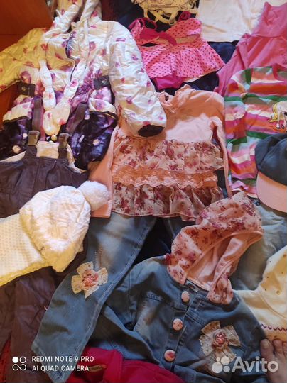 Одежда для девочки пакетом 116-122