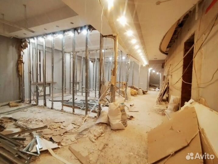 Ремонт офисов, коммерческих помещений под ключ