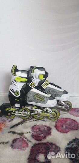 Роликовые коньки детские раздвижные