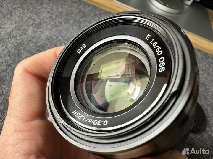 Обьектив sony e 50mm F 1.8 APS-C