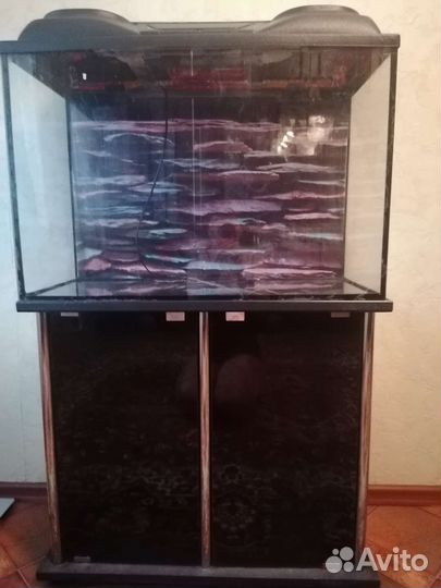 Аквариум с тумбой 125 литров