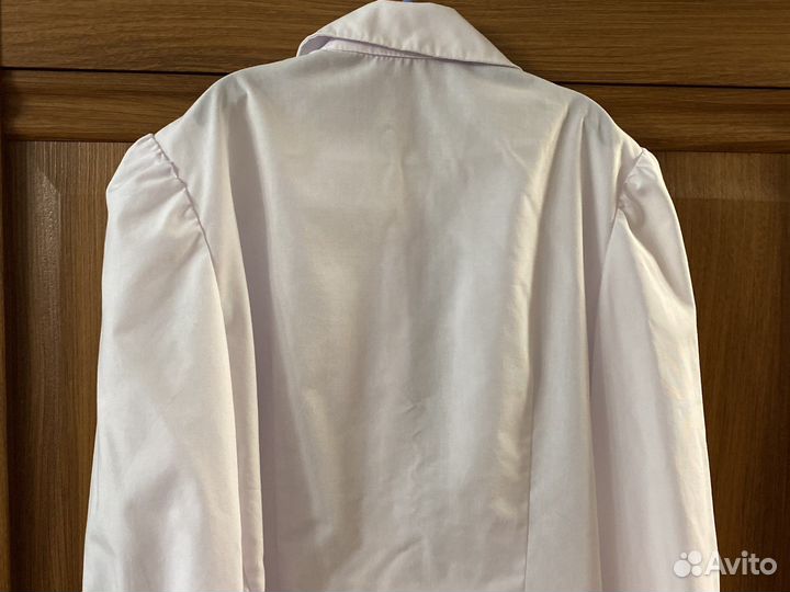 Рубашка белая для девочки, раз 158, нарядная