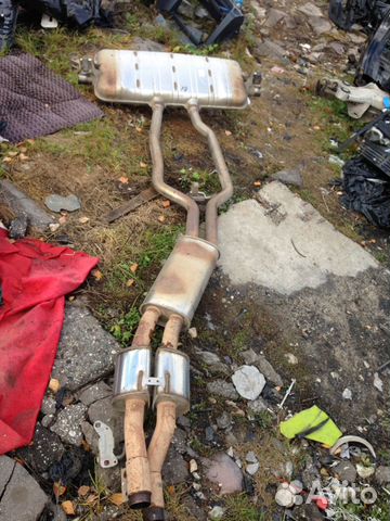 Глушитель в сборе Volkswagen Touareg NF