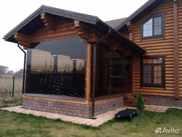 Мягкие окна для беседки, дачи, коттеджа, террасы