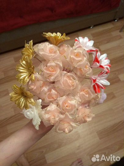 Шпильки для волос цветы