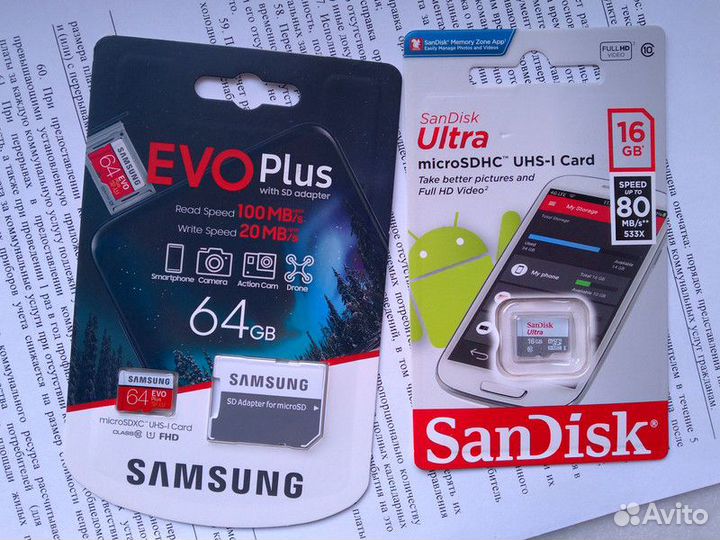 Карта памяти MicroSD