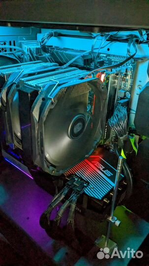 Материнская плата с процессором и памятью