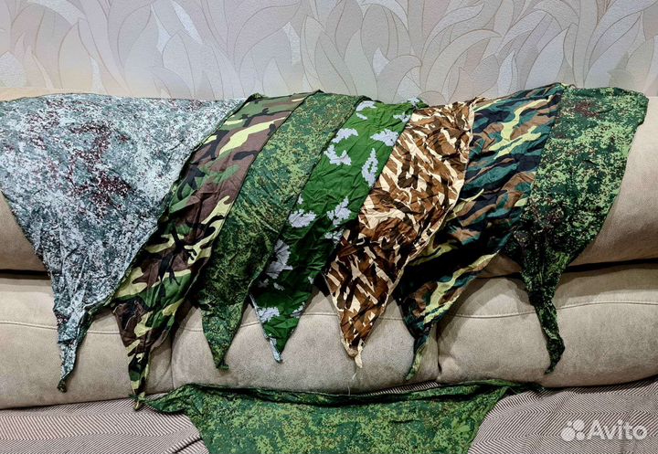 Бандана, москитка, кепка