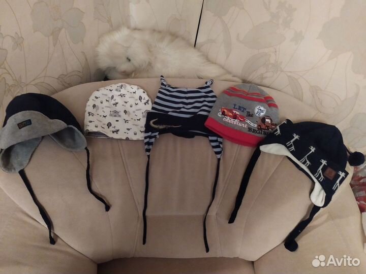 Пакет шапок от-0 до 8лет